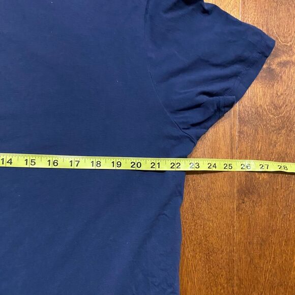 G-Star Raw Basic Fit Cube Logo Cotton Navy Blue T-Shirt Men's Size Extra Large - Picture 7 of 8